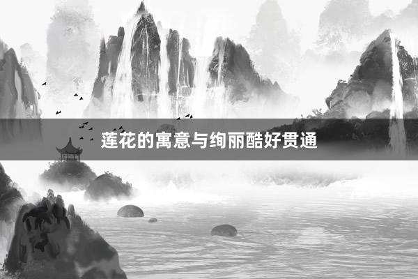 莲花的寓意与绚丽酷好贯通